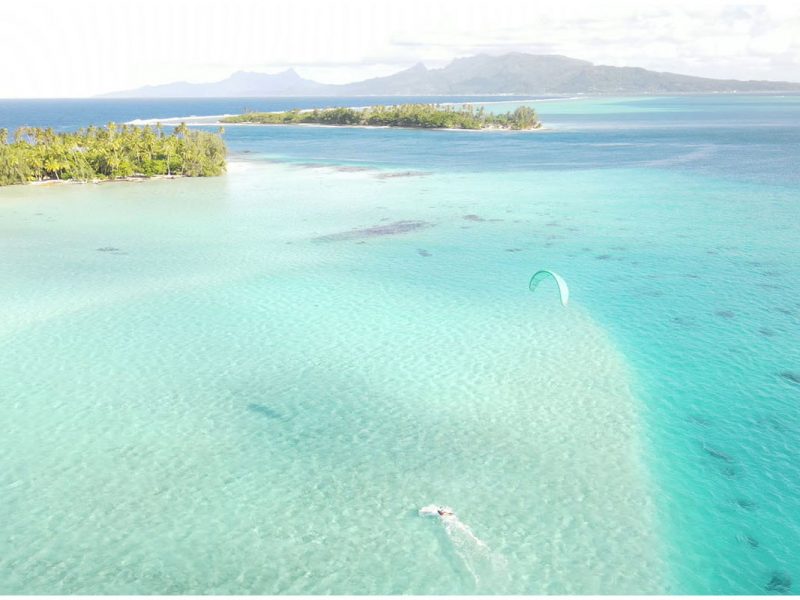 Kite surf & wing foil à Tahaa